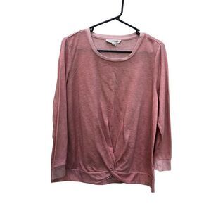 Band Crush 1X Soft Pink Long Sleeve T-Shirt